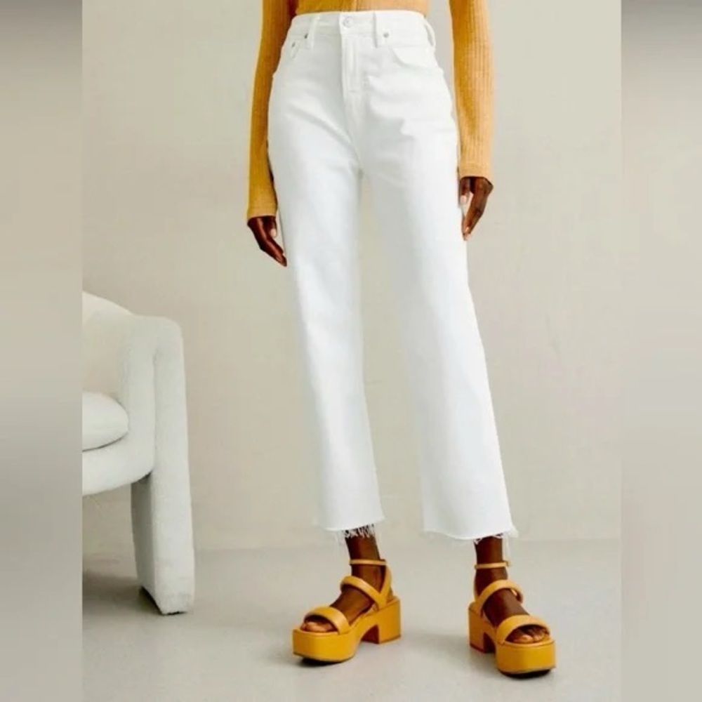 Citizens Of Humanity Daphne Crop White